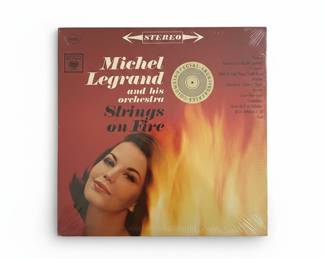 Michel Legrand and His Orchestra - Strings on Fire Vinyl Record