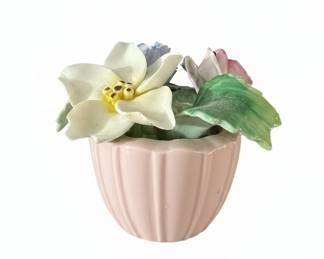 Staffordshire Bone China Flower Arrangement