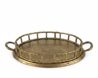 Brass Oval Tray