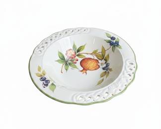 Brunelli "Tiffany" Designed Fruit Bowl