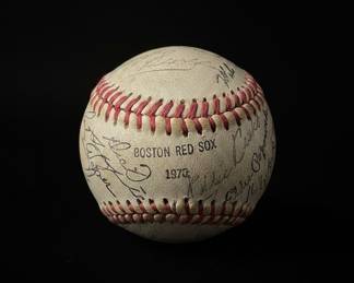 1970 Boston Red Sox Signed Baseball