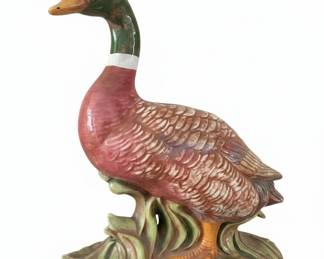 Vintage Andrea by Sadek Mallard Duck Figurine