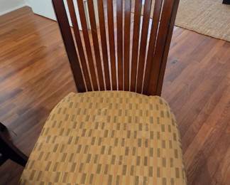 Upholstered dining chairs 