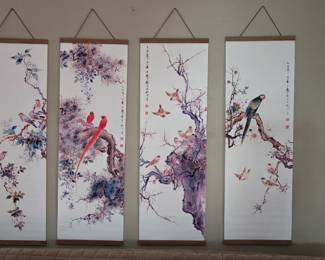 Asian themed art set