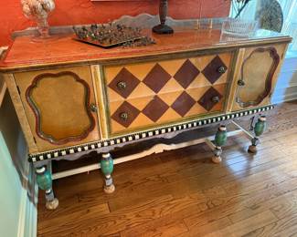 Custom painted by local Dayton artist Christy Jennewein