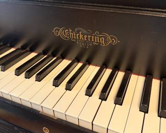 Chickering & Sons scale 123 baby grand player piano