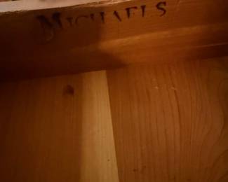 Michael Vermillion for Restoration Hardware Mission Oak China Cupboard