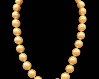Gold South Sea Pearl Strand