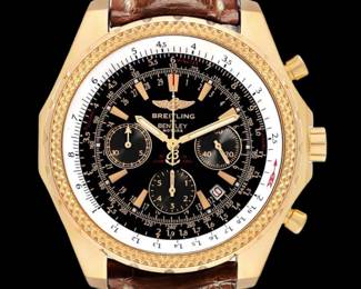 Breitling - Bentley Motors Special Edition Yellow Gold Chronometer Watch