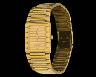Concorde Quartz 18k Yellow Gold Watch