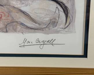 Marc Chagall Signature