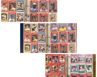 Baseball Cards part of binder 3