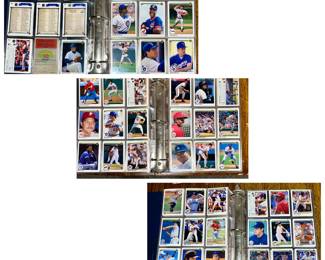 Baseball Cards part of binder 1