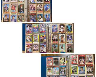 Baseball Cards part of binder 4
