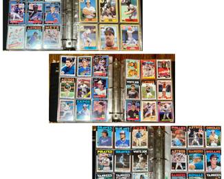 Baseball Cards part of binder 2
