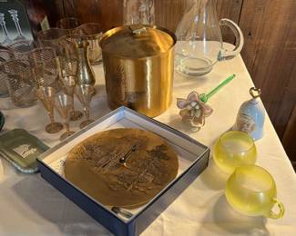 Glassware and other decor