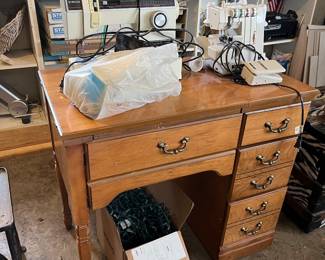 Singer sewing machine and serger