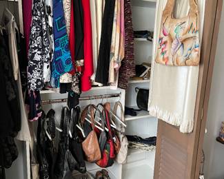 Purses and women’s clothing