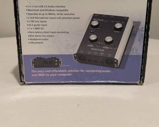 Tascam US-122mkII USB 2.0 Audio/MIDI Interface