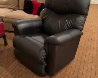 LaZBoy Black Rocker Recliner Armchair