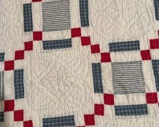 Abstract Textured Quilt Queen Size
