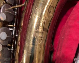 Vintage Martin Indiana Alto Saxophone with Hard Case