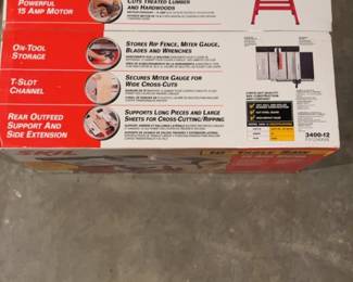 SKIL 10" Table Saw with 15 Amp Motor - Model 3400-12