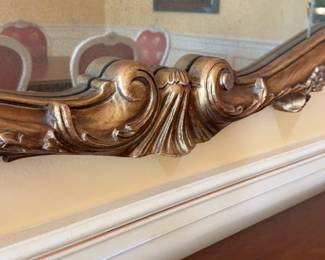 Minton Spidell Carved French Mirror 6026.22S - H68” x W55”