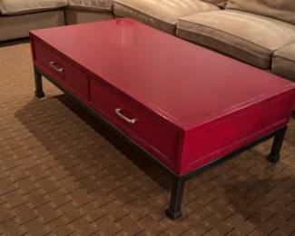 Klavet Furniture 4 Drawer Coffee Table - W60” x D32” x H19”