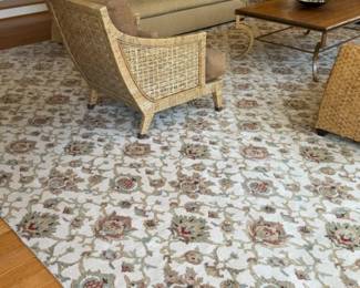 Kellogg Collection Traditional Floral Pattern Area Rug - 13’2” x 17’ 