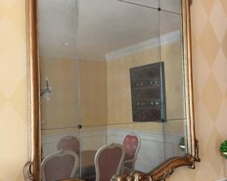 Minton Spidell Carved French Mirror 6026.22S - H68” x W55”