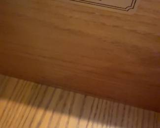 Pair of Julia Gray Antiqued Mirrored 2-Drawer Accent Chests - Sold as Set