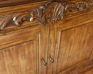 Kravet 9836 Sideboard in Chased Gold - H33” x W96 x D22”