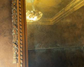 Niermann Weeks Mazarin Mirror Julian Gold Leaf 