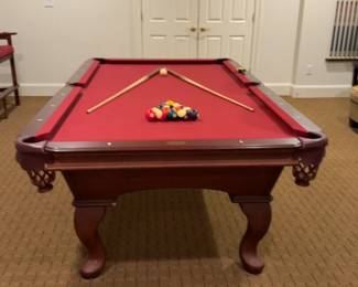 Olhausen Wood 8’ Billiard Table 