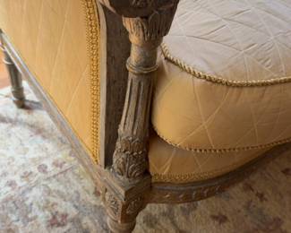 Lewis Mittman 9933 Couch Loveseat - W66” x D26” x H38”