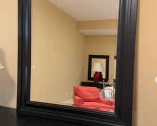 Large Beveled Wall Mirror - 39 1/2” x 49 1/2”