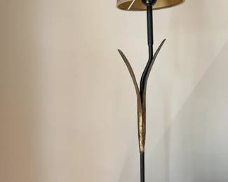 Modern Slim Table Lamp with Bronze Shade