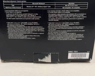 Sony Cyber-shot DSC-TX1 Digital Still Camera