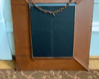 Rustic Metal 'Fairest of Them All' Decorative Mirror 15 x 17