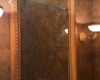 Niermann Weeks Mazarin Mirror Julian Gold Leaf 