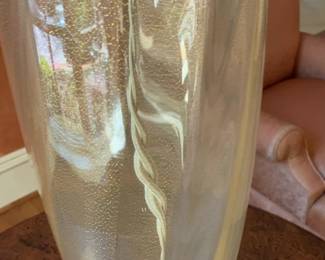 Donghia Ondoso Gold Leaf Lamp - 31” Tall - Price per Lamp