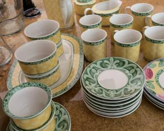 Villeroy & Boch Switch Summerhouse Tea Set