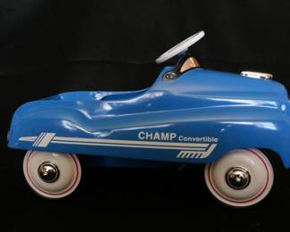 Vintage toy CHAMP convertible 