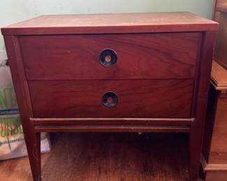 Nightstand, mid century bedroom set