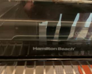 #63 Hamilton beach toaster oven $25.00