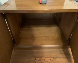 #14 2 Door endtable 28x28x20" $75.00