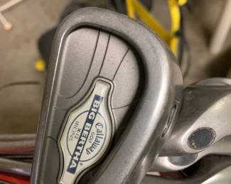 #54 8 Golf clubs Callaway Big Bertha $80.00