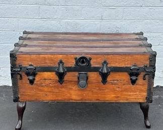 Antique chest trunk