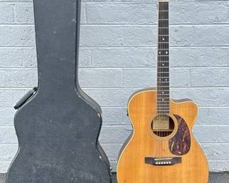 Martin  Co Guitar and case